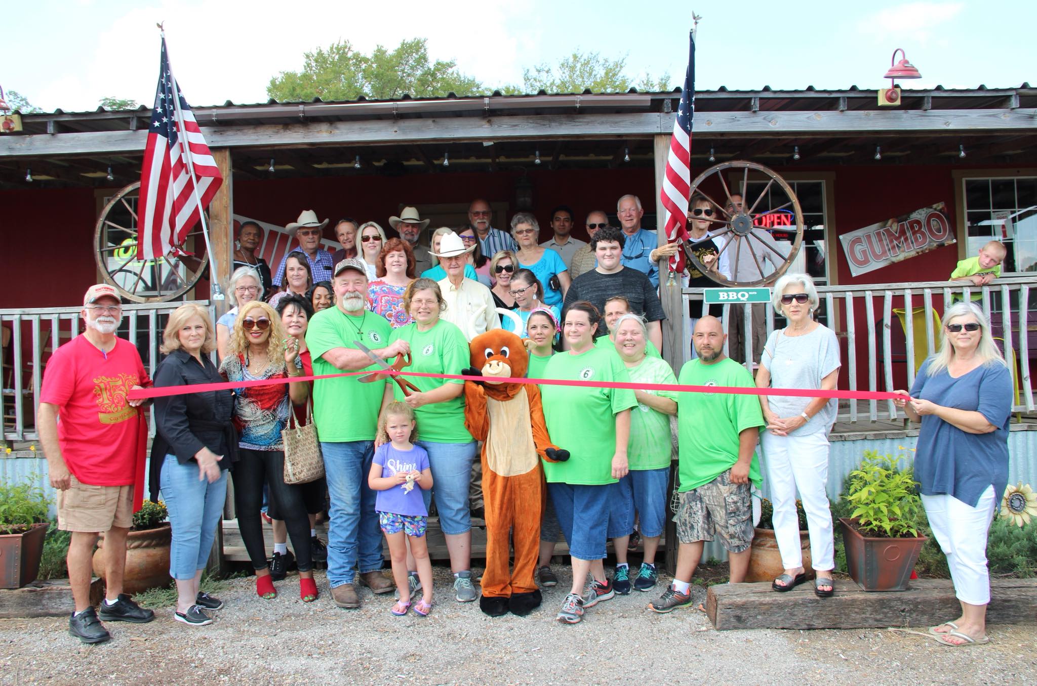 Calvert, Texas Chamber of Commerce - Ribbon Cutting