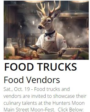 Calvert Texas Chamber of Commerce Food Truck Vendors